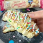 Schnelle Konfetti Croissants