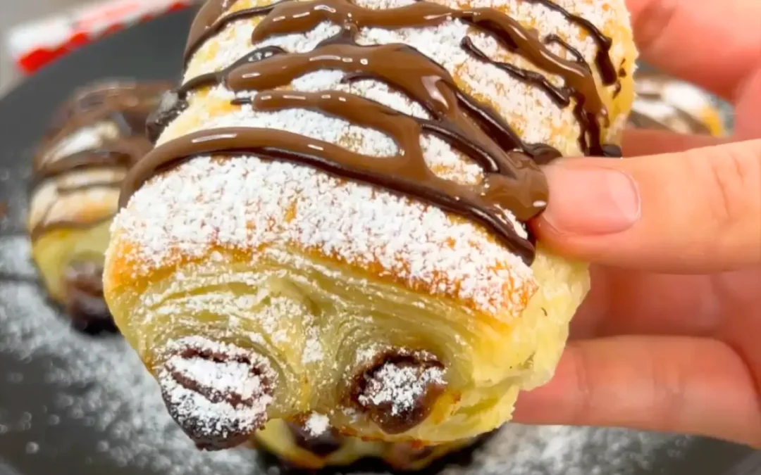 Schnelle Kinderriegel Croissants