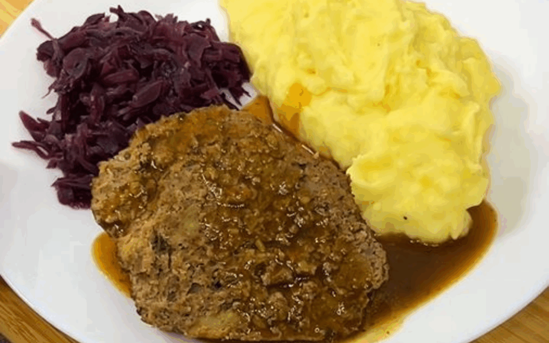 Saftiger Hackbraten
