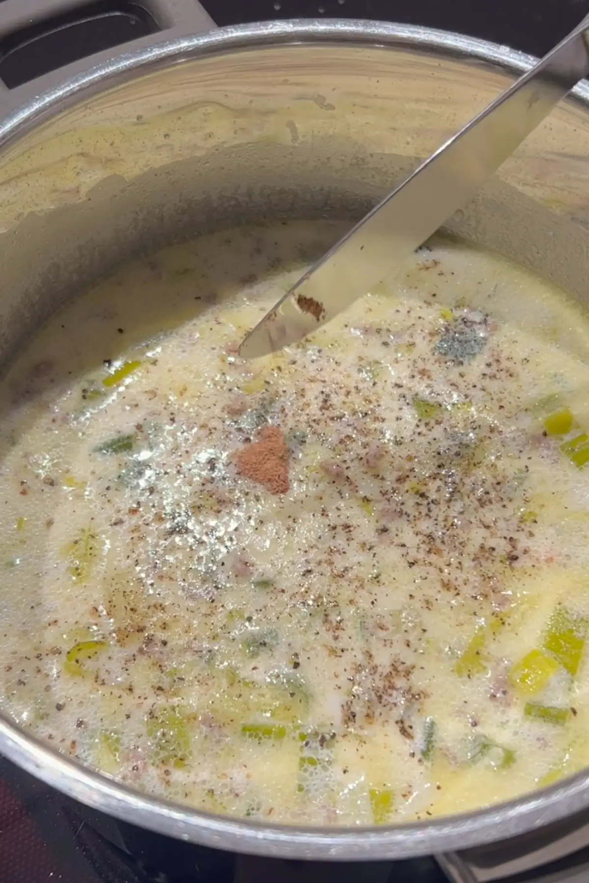 Schnelles und cremiges Lauchsuppe Rezept