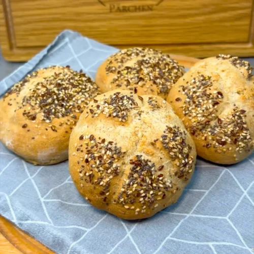 Schnelle Blit-Körner-Brötchen Rezept