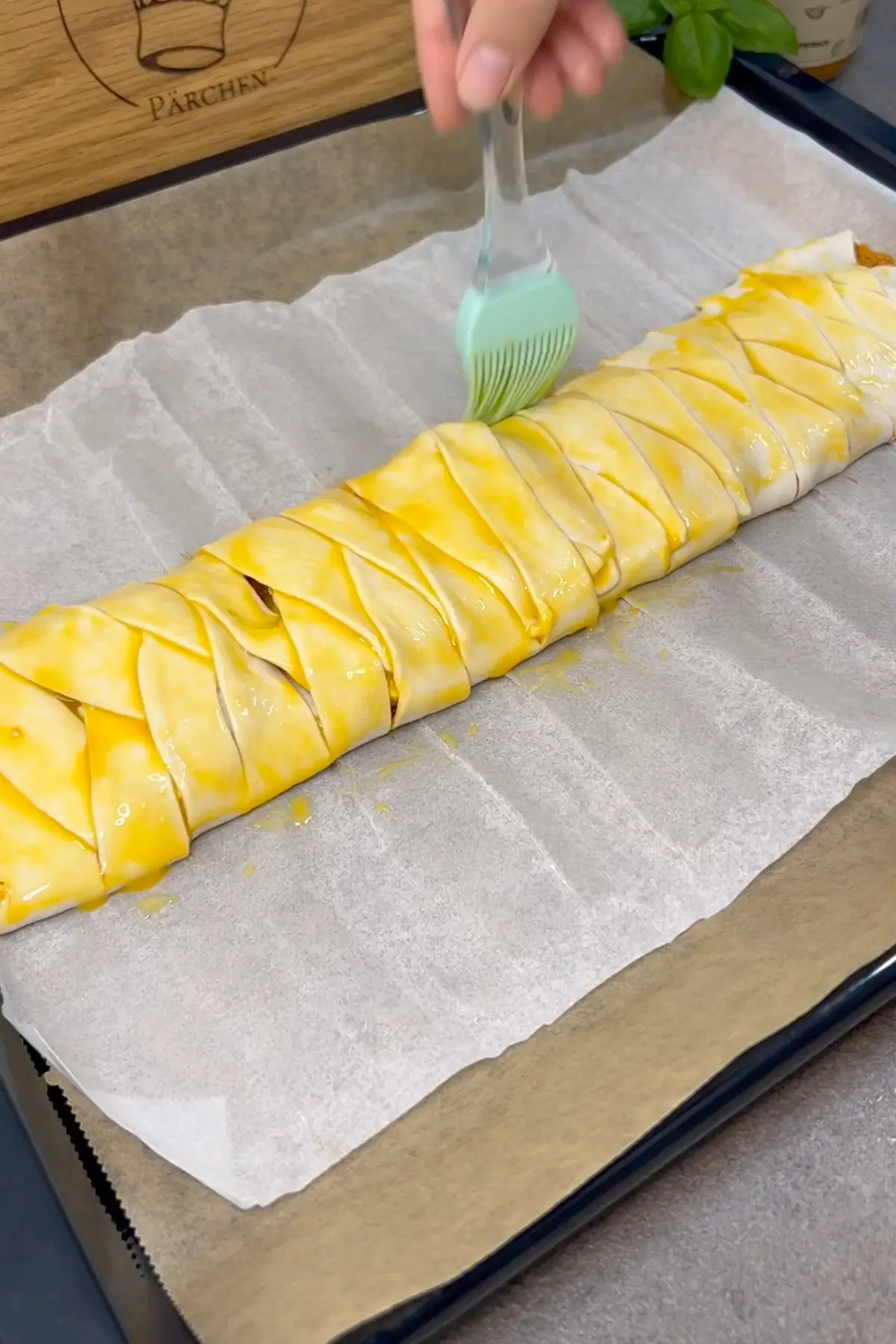 Blätterteigstrudel Rezept