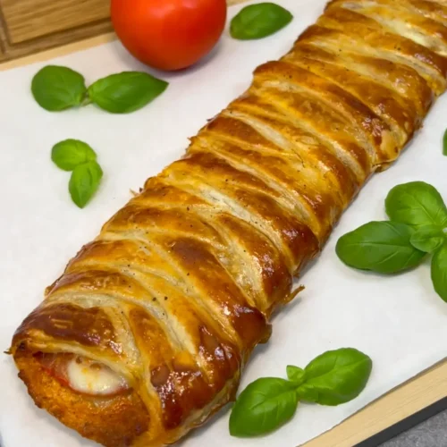 Herzhafter Blätterteigstrudel