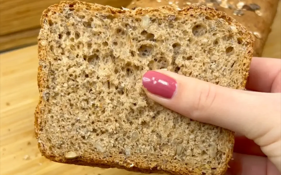 Schnelles und saftiges Dinkel-Vollkornbrot