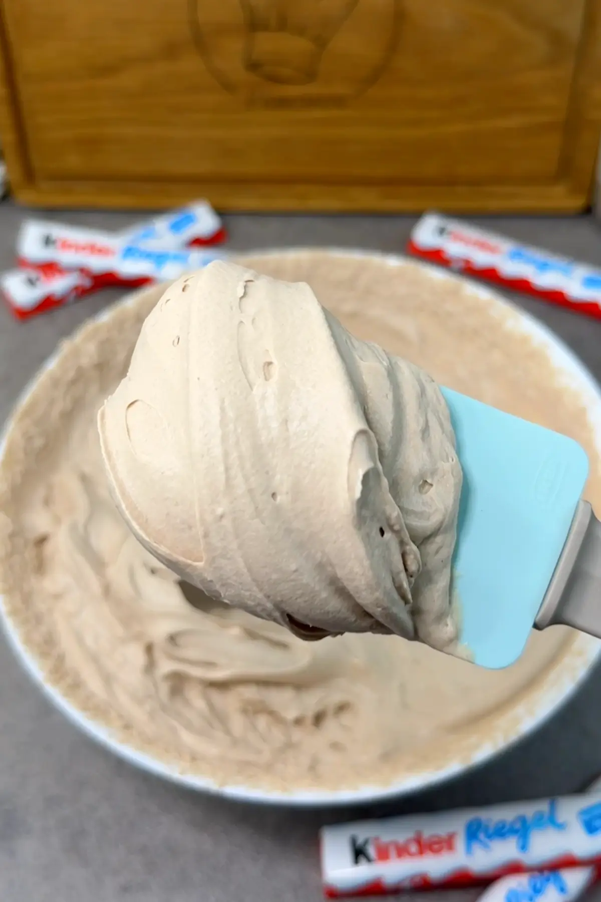 Kinderriegel Creme mit Sahne und Mascarpone