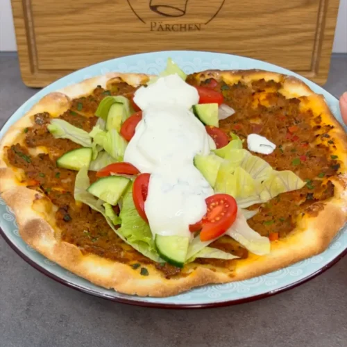 Lahmacun - Türkische Pizza