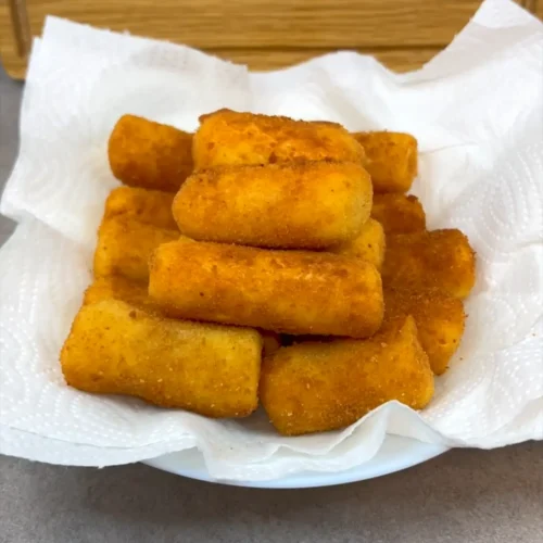 Kroketten aus Kartoffelpüree