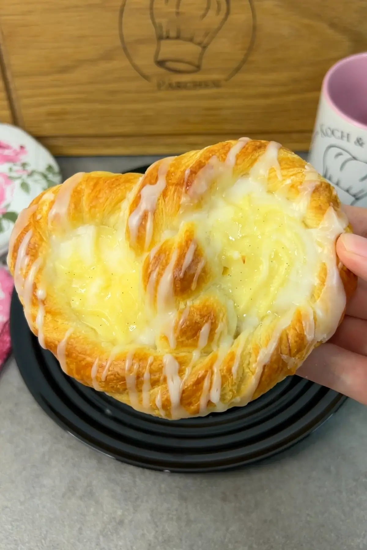 Schnelle und einfache Puddingbrezeln