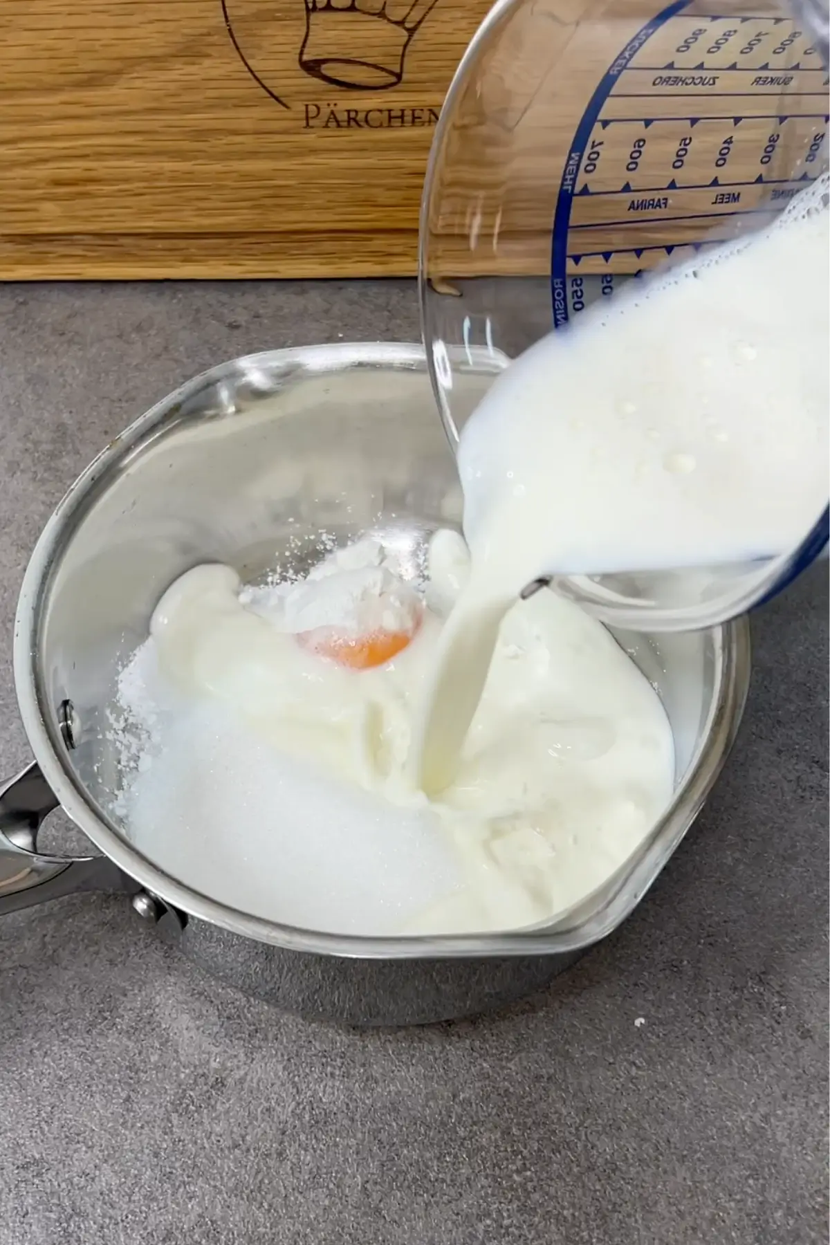 Puddingbrezeln Pudding