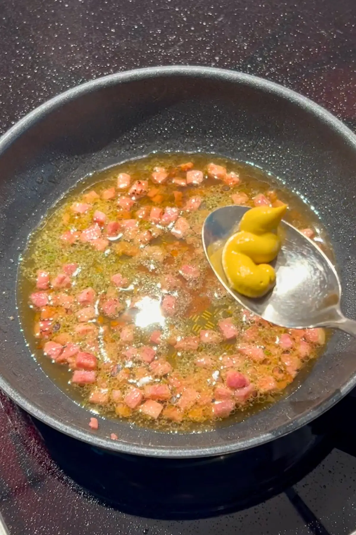 Kartoffelsalat mit Speck