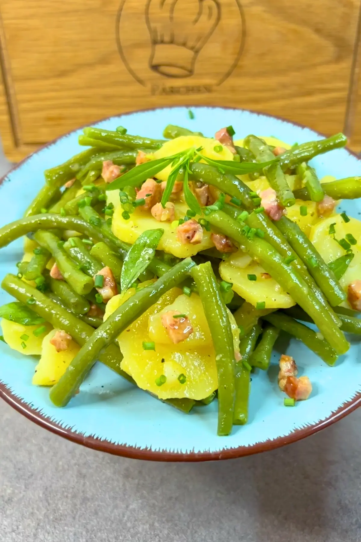 Kartoffel Bohnensalat Rezept