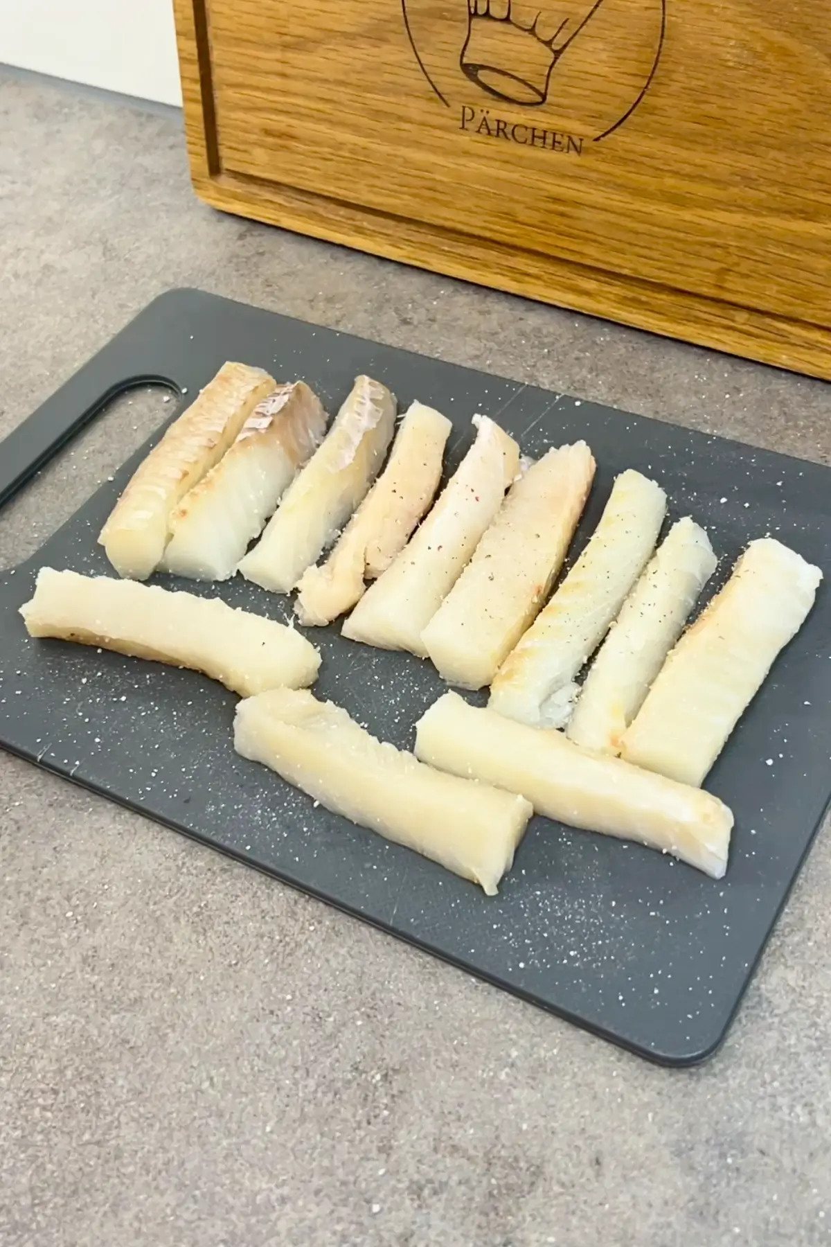 Fischstäbchen Kabeljau