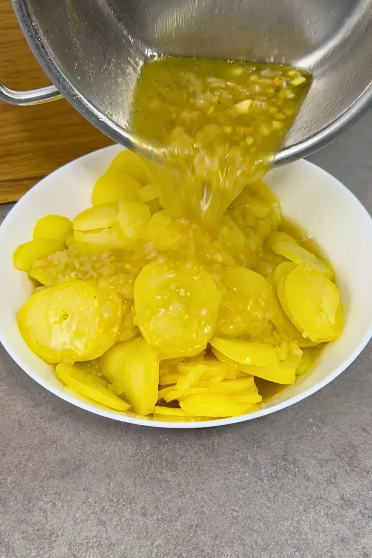 Kartoffelsalat mit Gurken Rezept