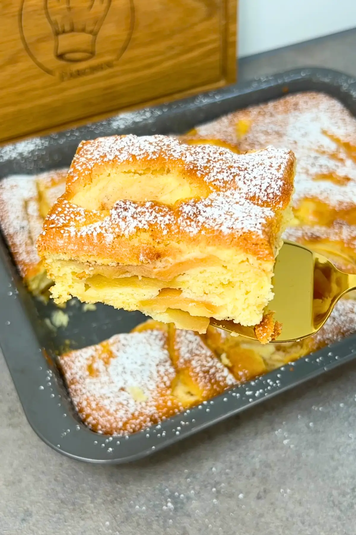 Apfelkuchen vom Blech