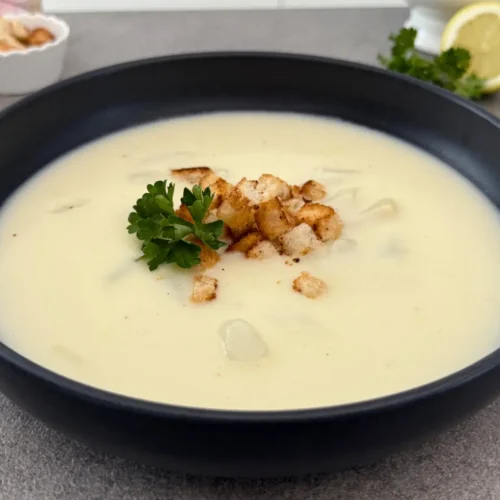 Spargelcremesuppe