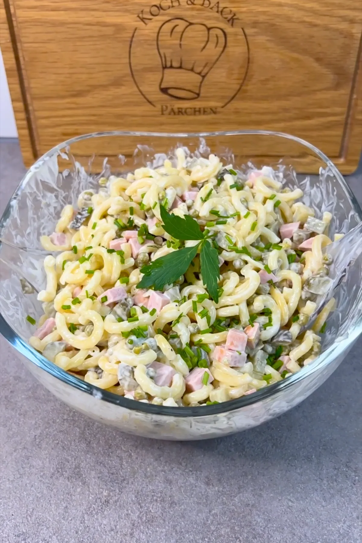 Schneller Nudelsalat mit Fleischwurst Rezept