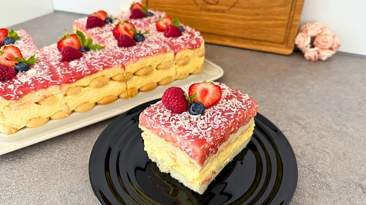 Spaghetti Eis Kuchen ohne backen