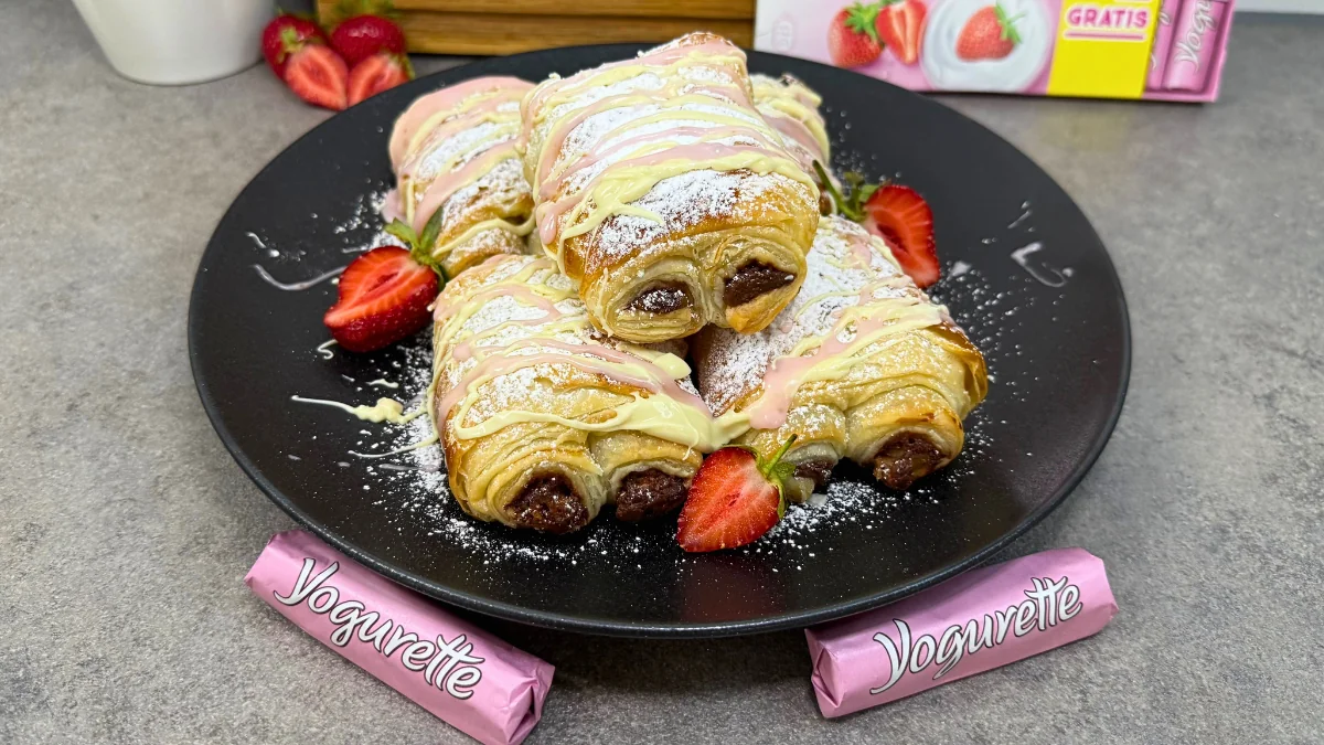 Yogurette Croissants &ndash; in 20min fertig!